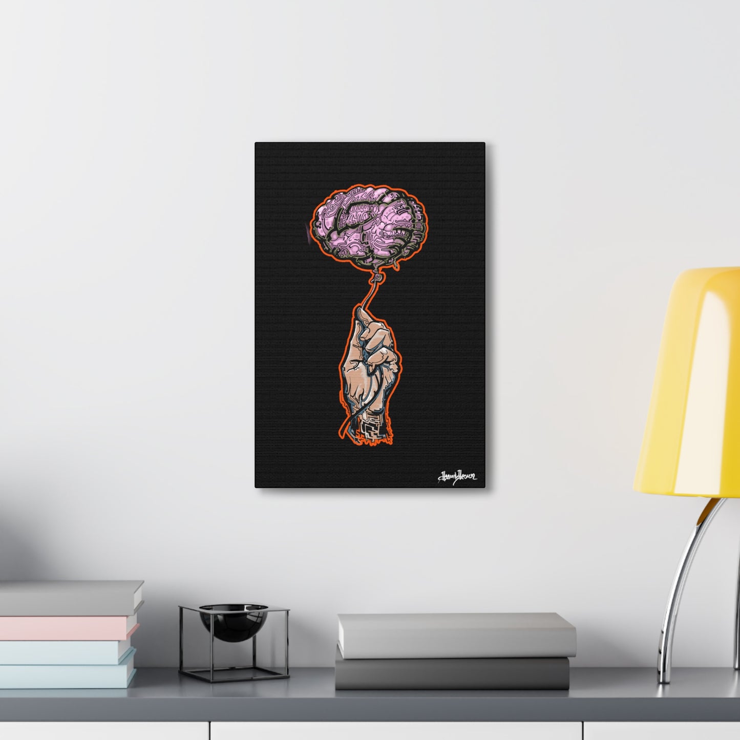 Intro Spect Brain Maze Canvas Gallery Wraps