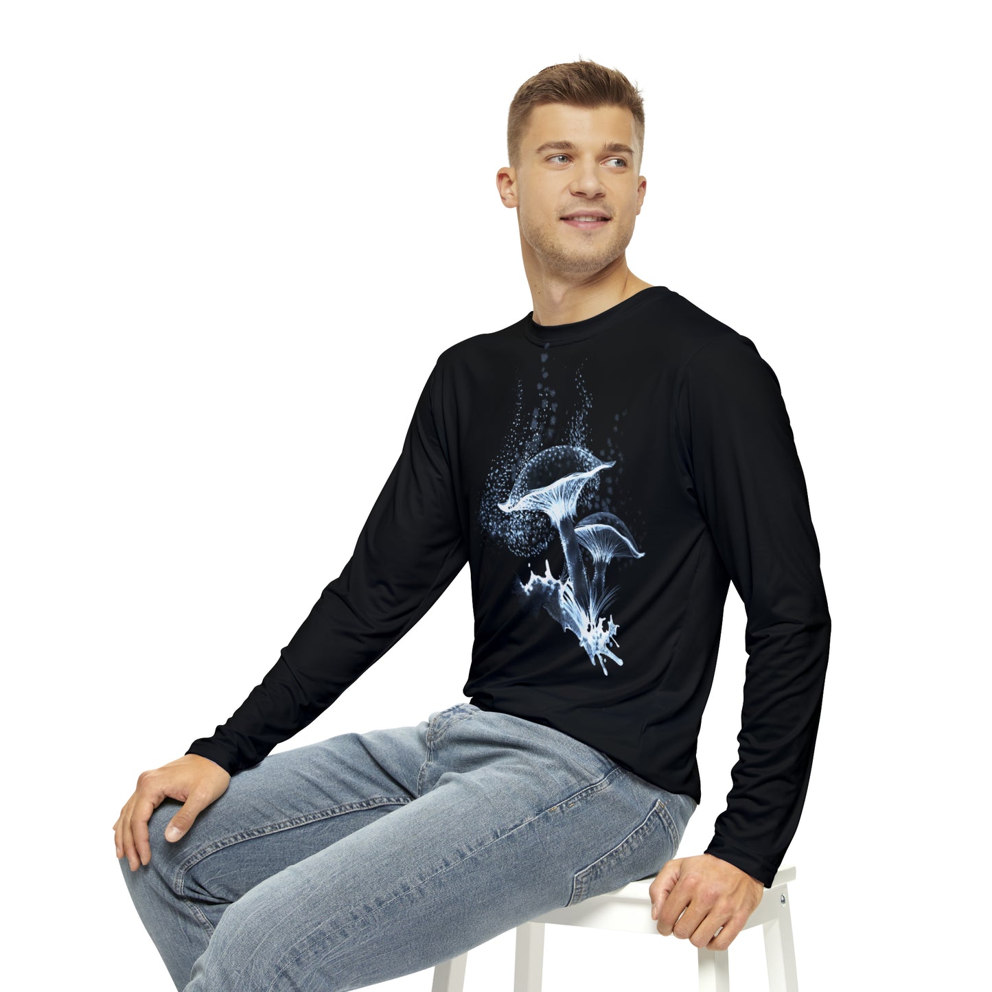 Liquid Flora "Mushrooms" Long Sleeve Tee