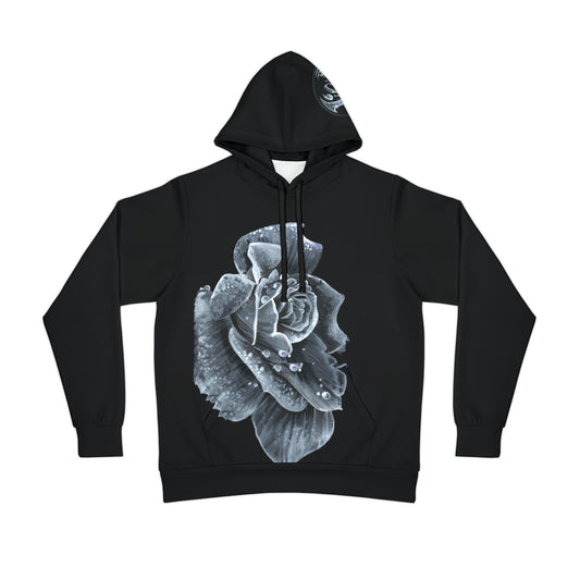 Liquid Flora Rose Plus Size Hoodie