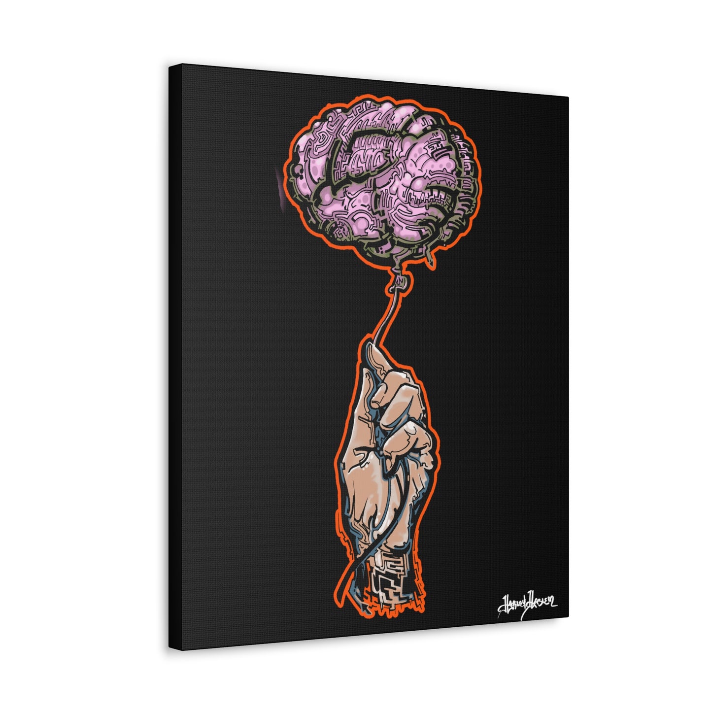 Intro Spect Brain Maze Canvas Gallery Wraps