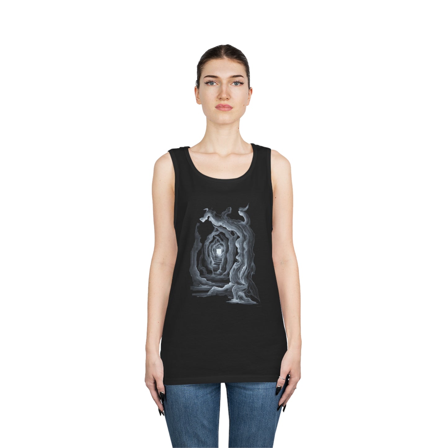 The Tunnel Unisex Heavy Cotton Tank Top The Tunnel