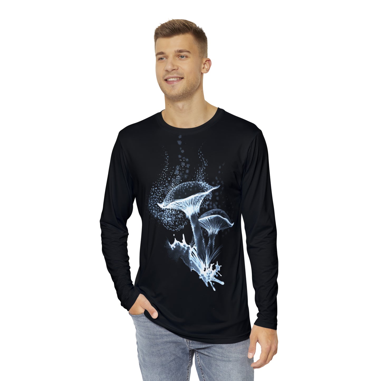 Liquid Flora "Mushrooms" Long Sleeve Tee