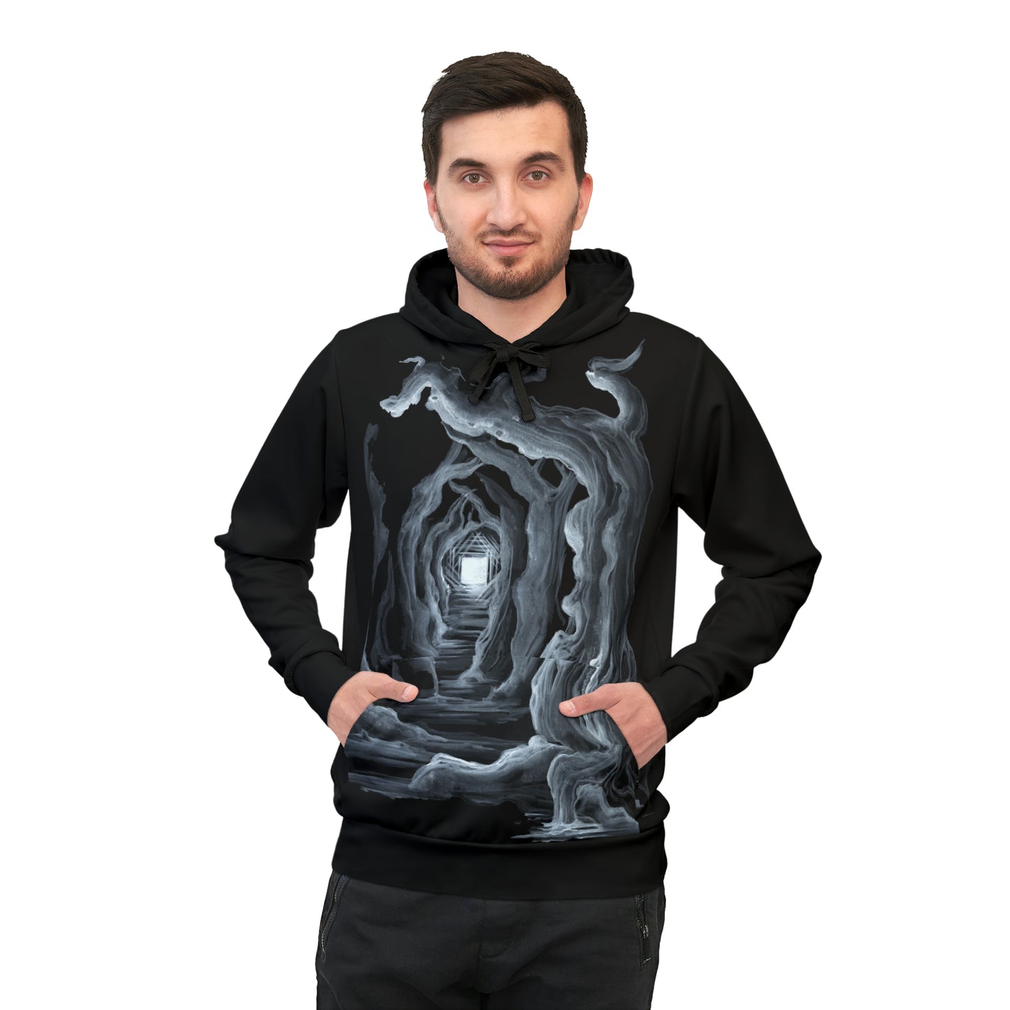 Liquid Tees The Tunnel Plus Size Hoodie