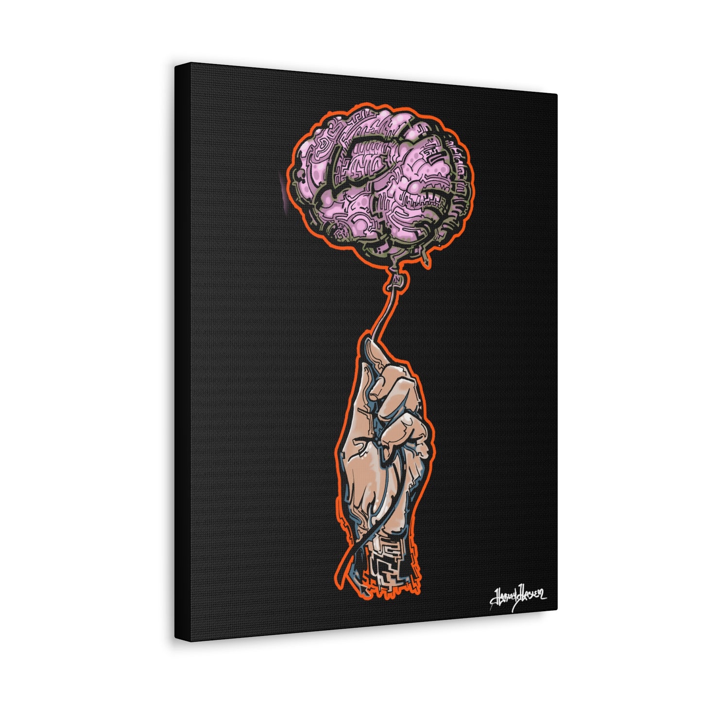 Intro Spect Brain Maze Canvas Gallery Wraps