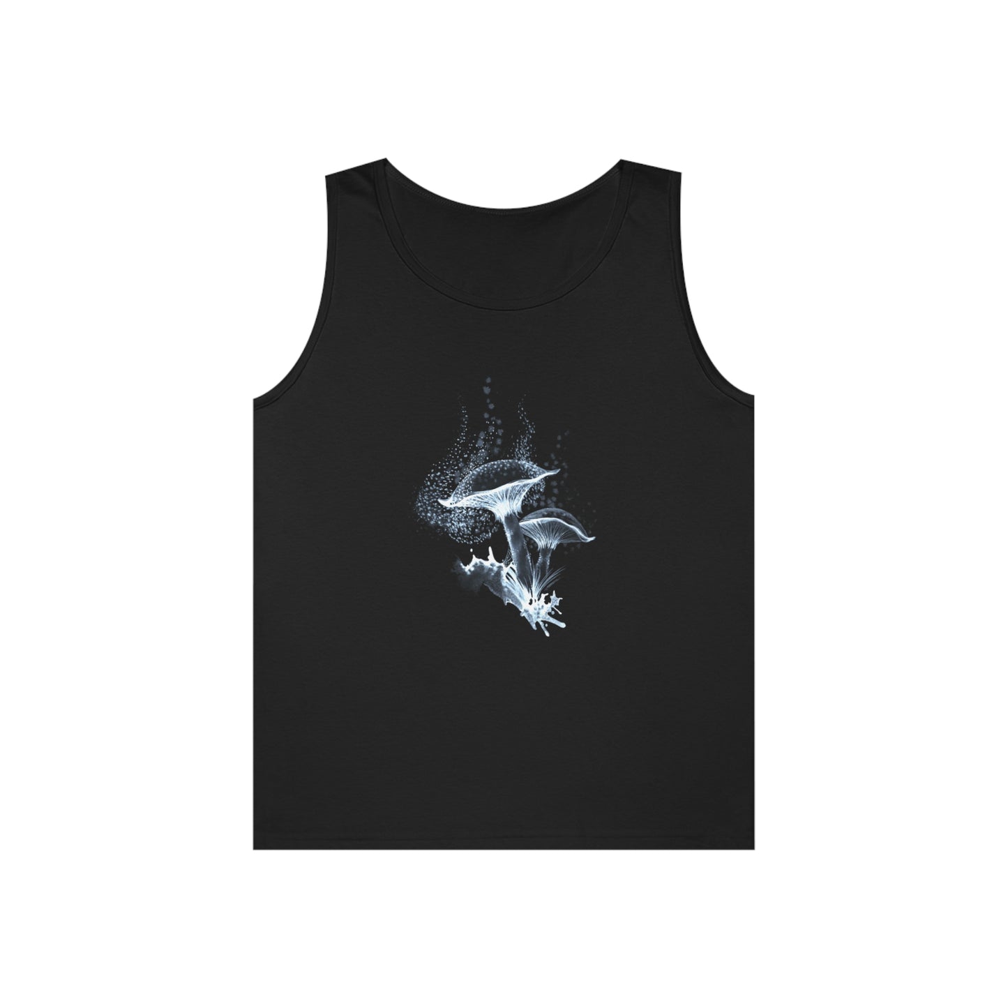 Liquid Flora “Mushroom” Unisex Heavy Cotton Tank Top Liquid Flora Mushroom