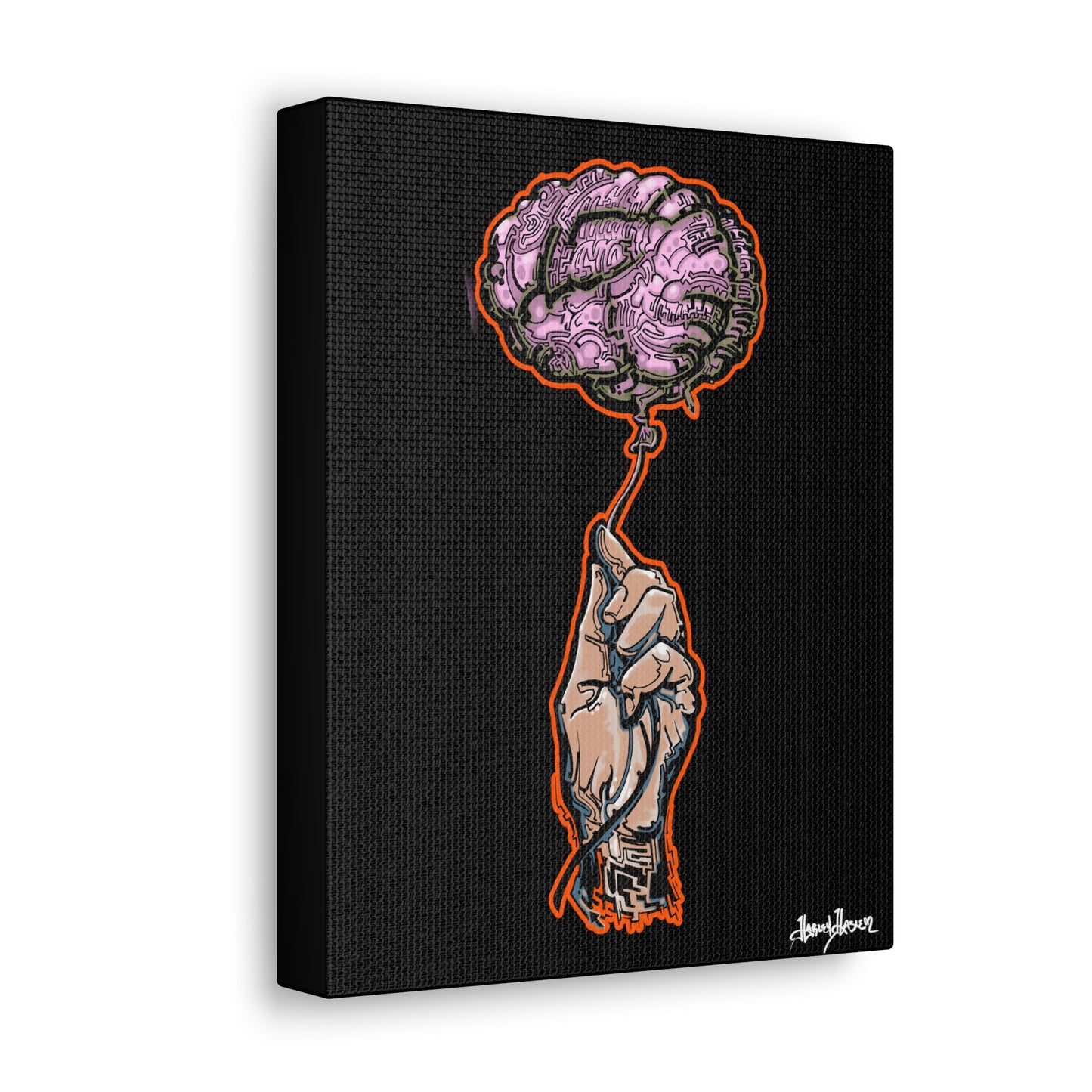 Intro Spect Brain Maze Canvas Gallery Wraps