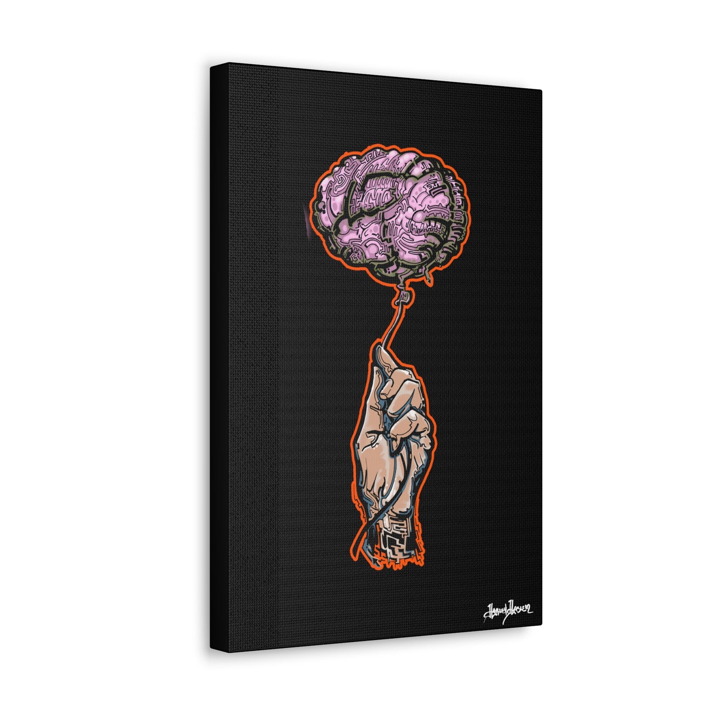 Intro Spect Brain Maze Canvas Gallery Wraps