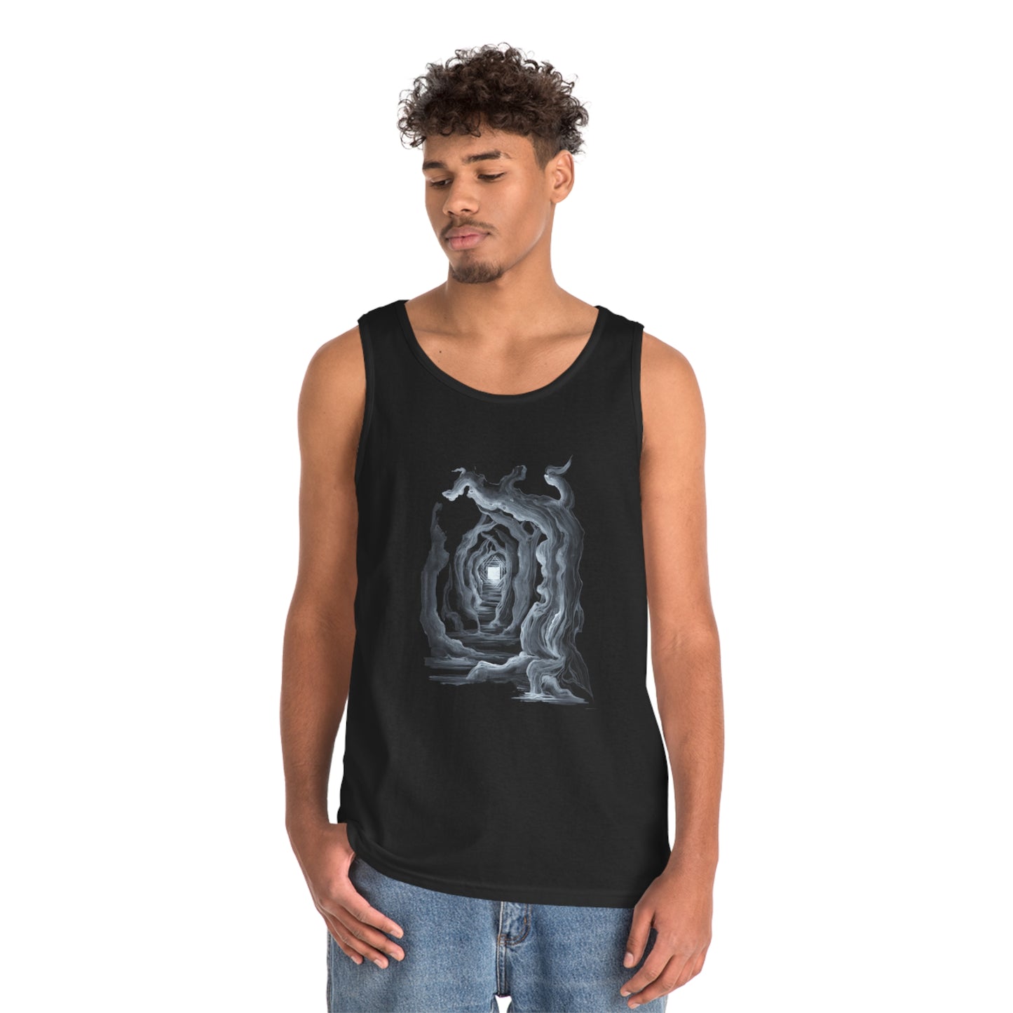 The Tunnel Unisex Heavy Cotton Tank Top The Tunnel