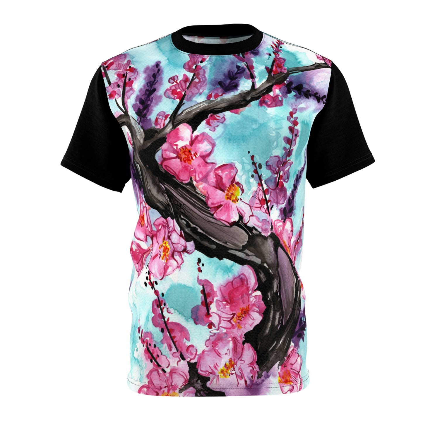 Liquid Flora Cherry Blossom Men's Tee