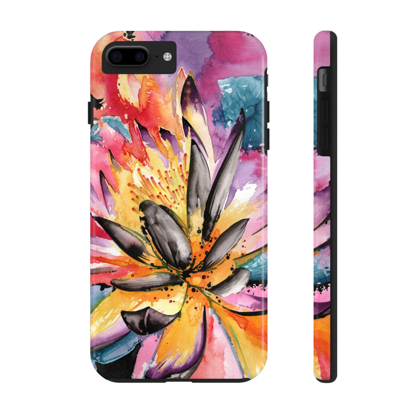 Liquid Flora Water Lily iPhone Case