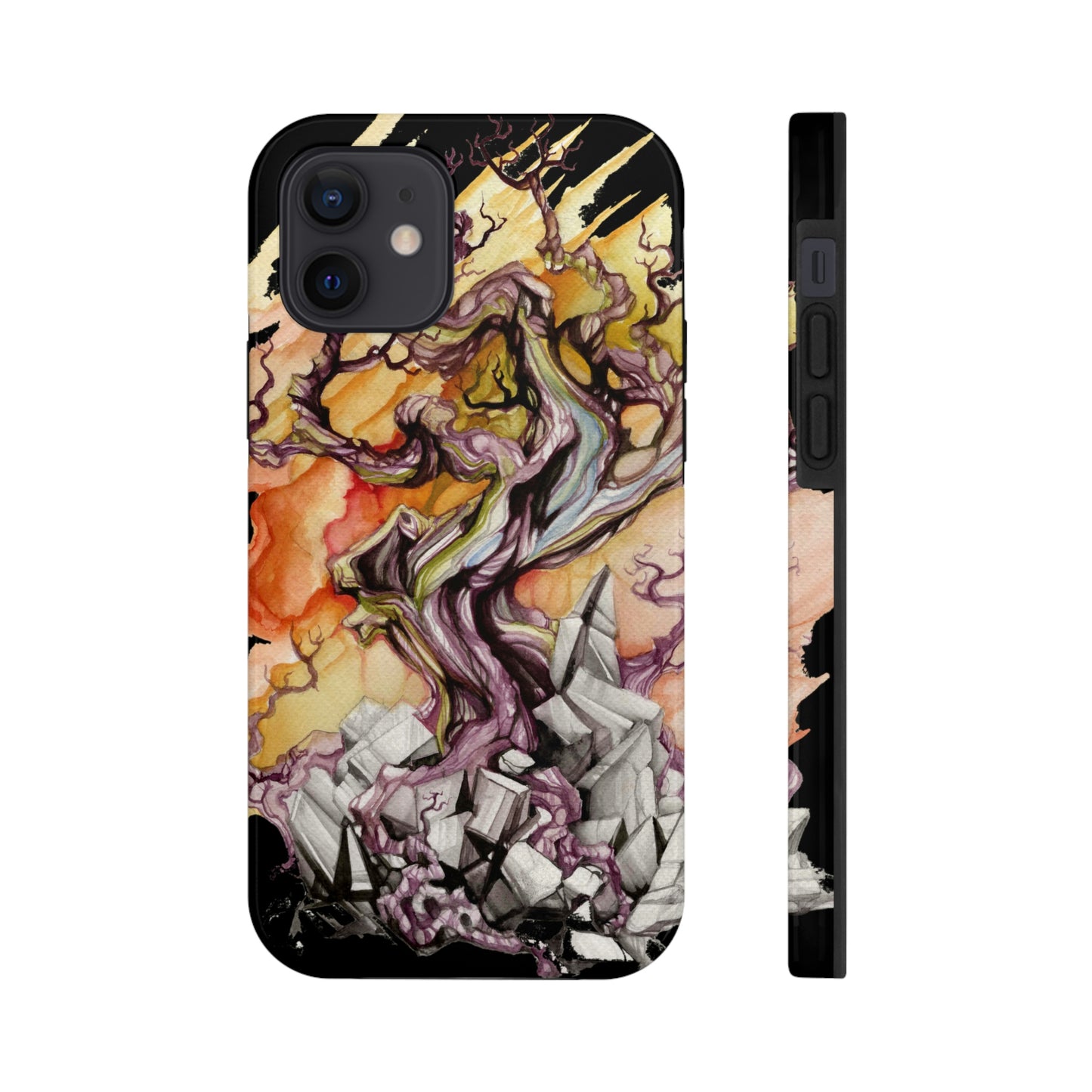 Liquid Trees #8 Tough iPhone Case