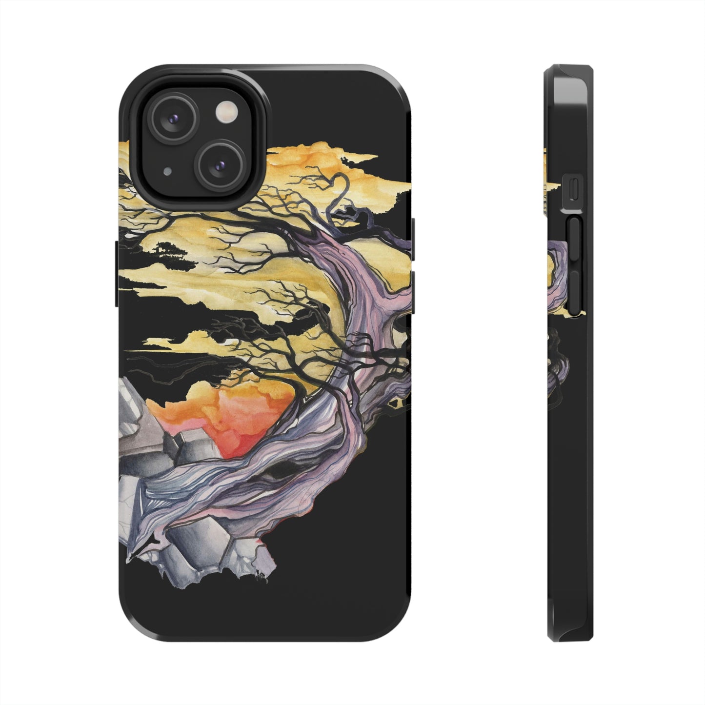 Liquid Trees #7 Tough iPhone Case