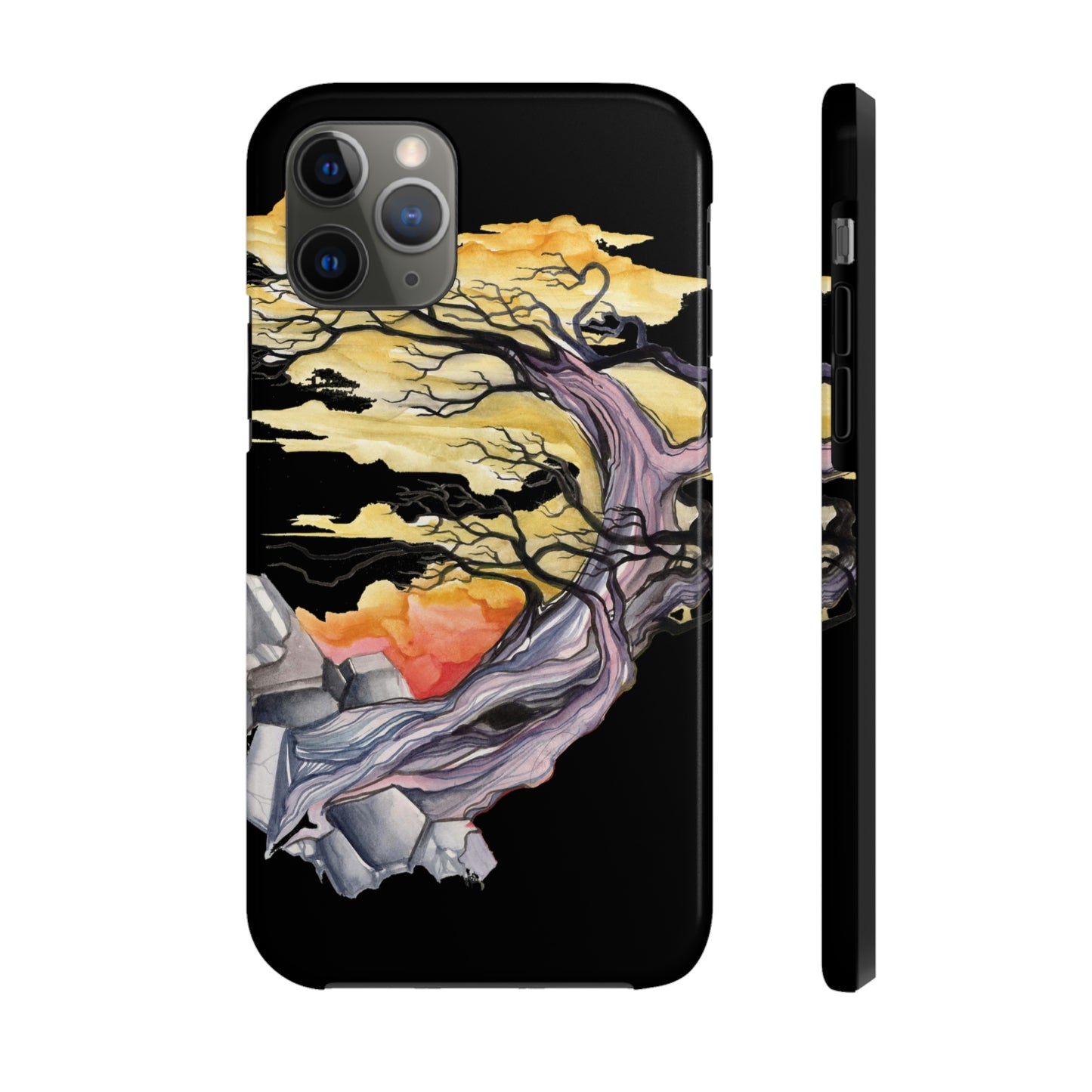 Liquid Trees #7 Tough iPhone Case