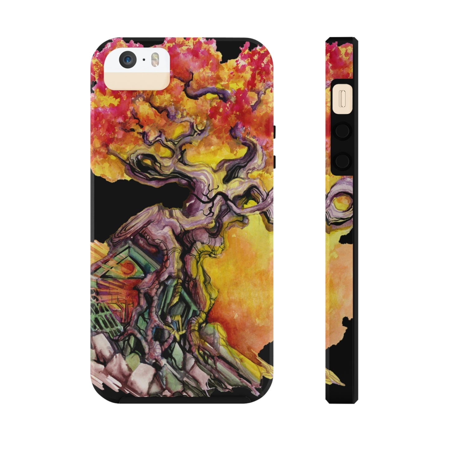 Liquid Trees #10 Tough iPhone Case