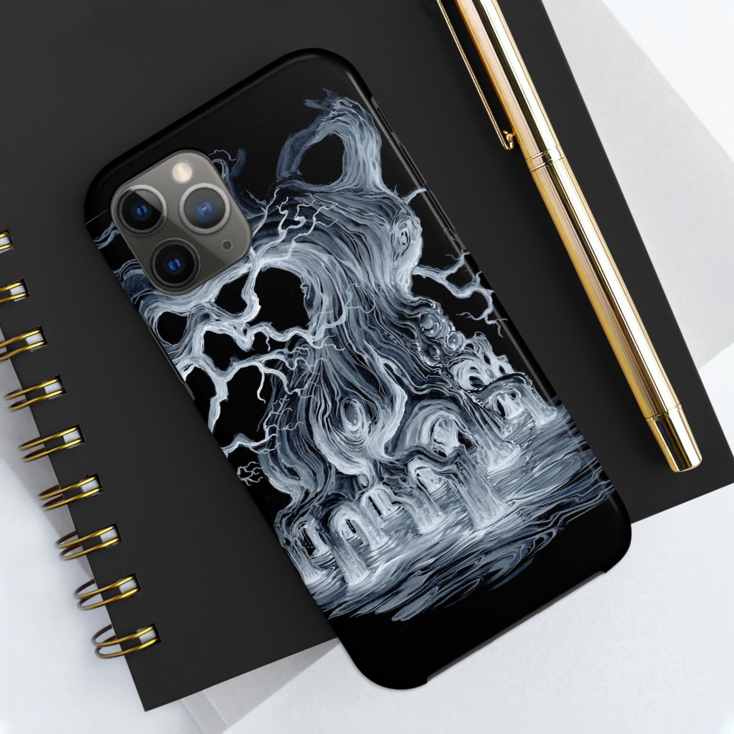 Liquid Trees #4 Tough iPhone Case