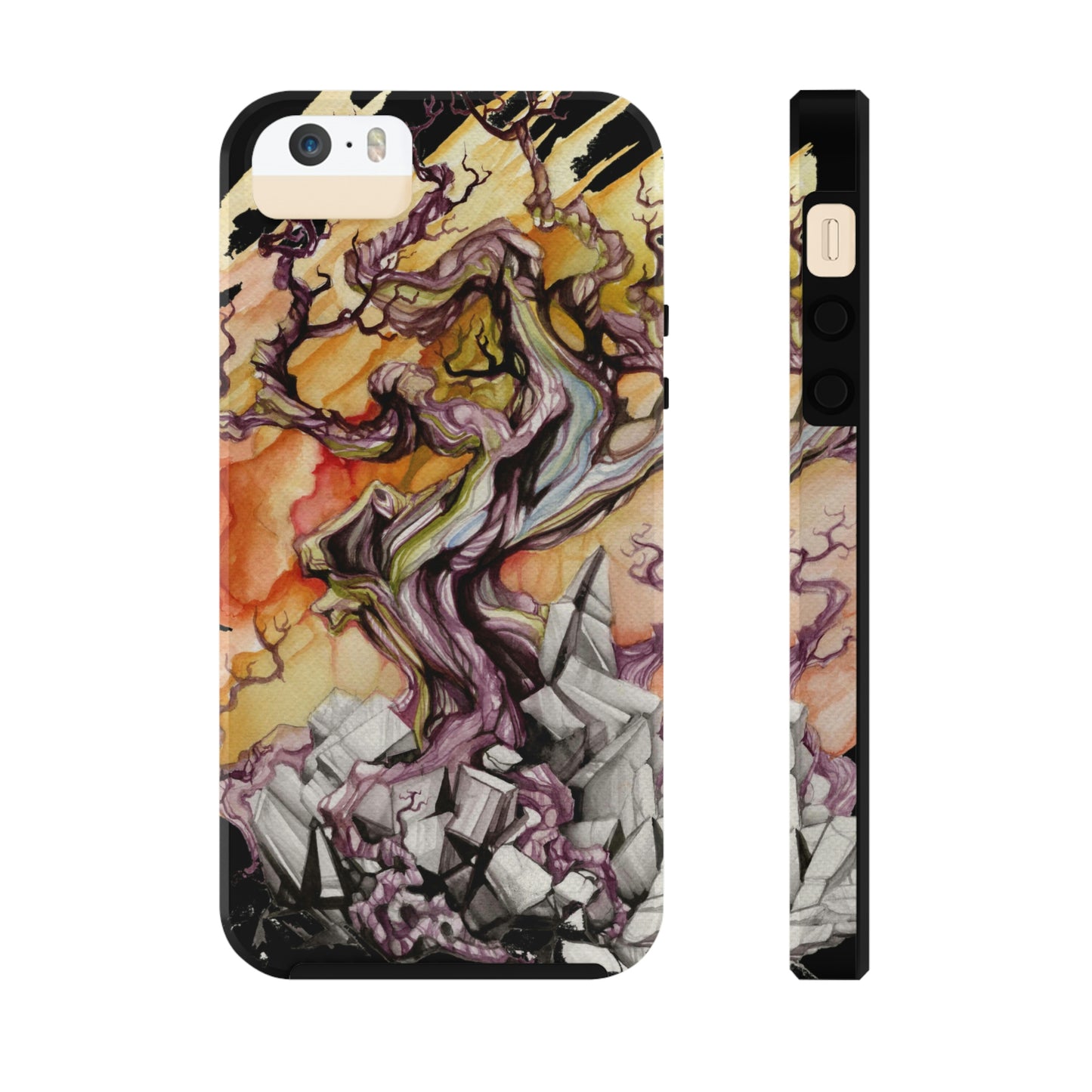 Liquid Trees #8 Tough iPhone Case