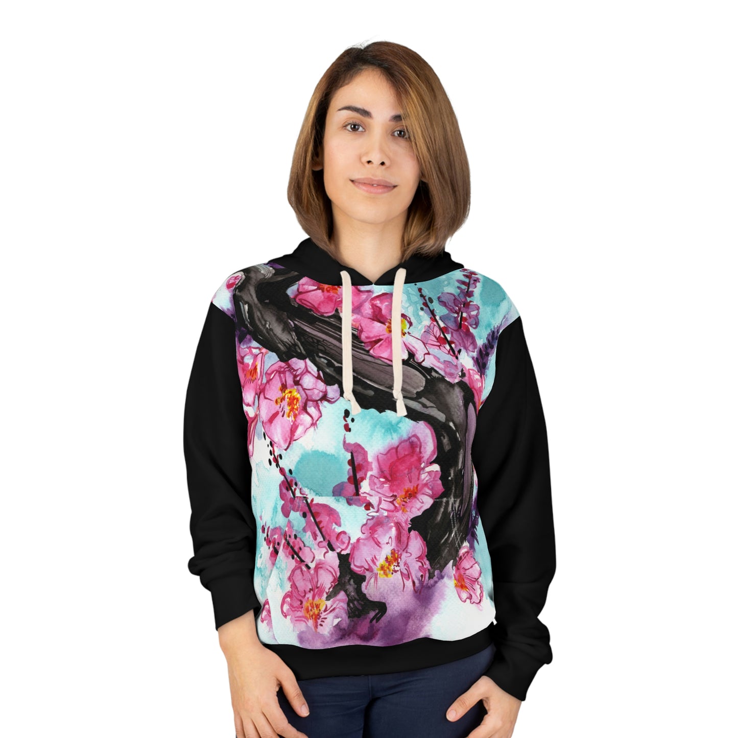 Liquid Flora Cherry Blossom Hoodie