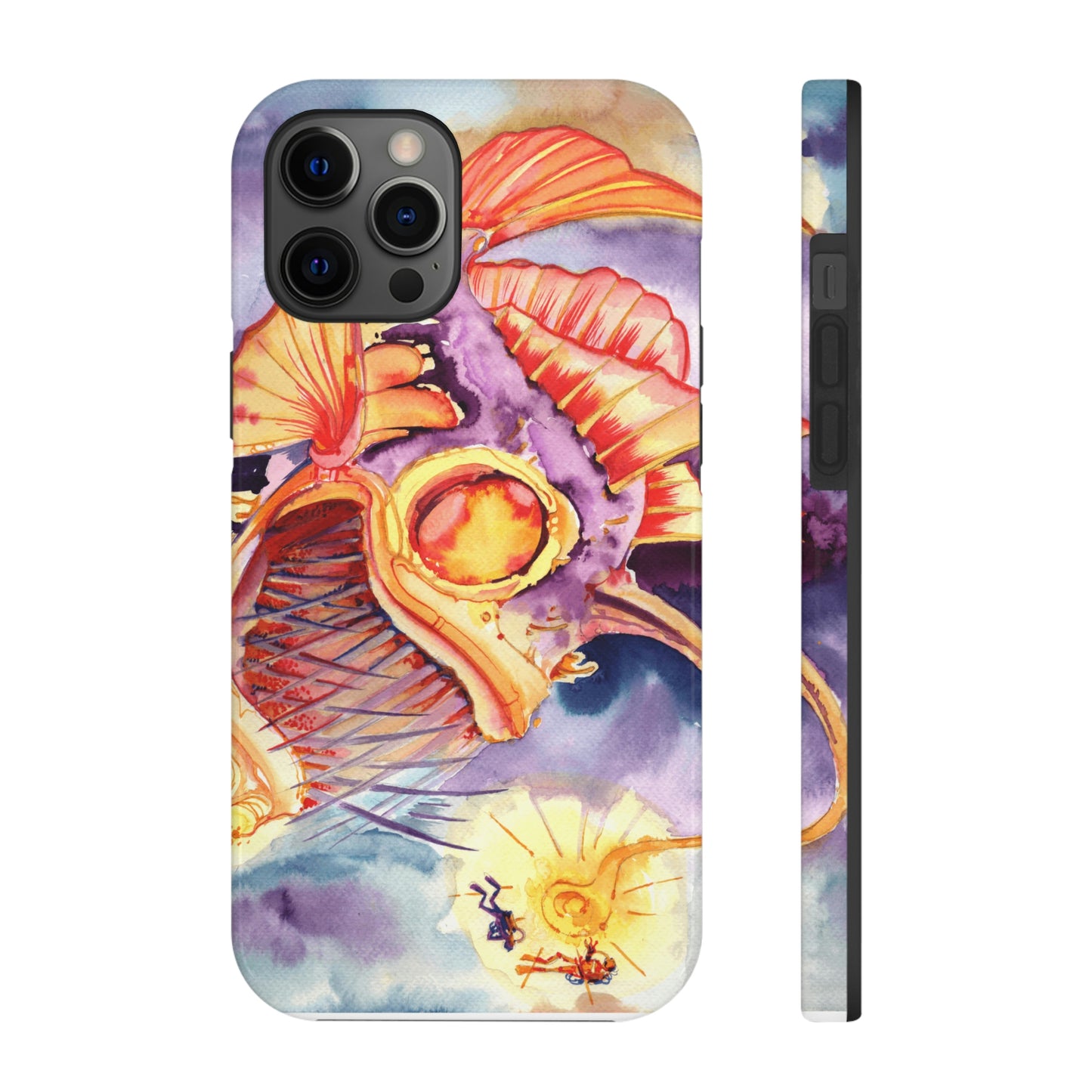 Liquid Deep Angler Fish iPhone Tough Case