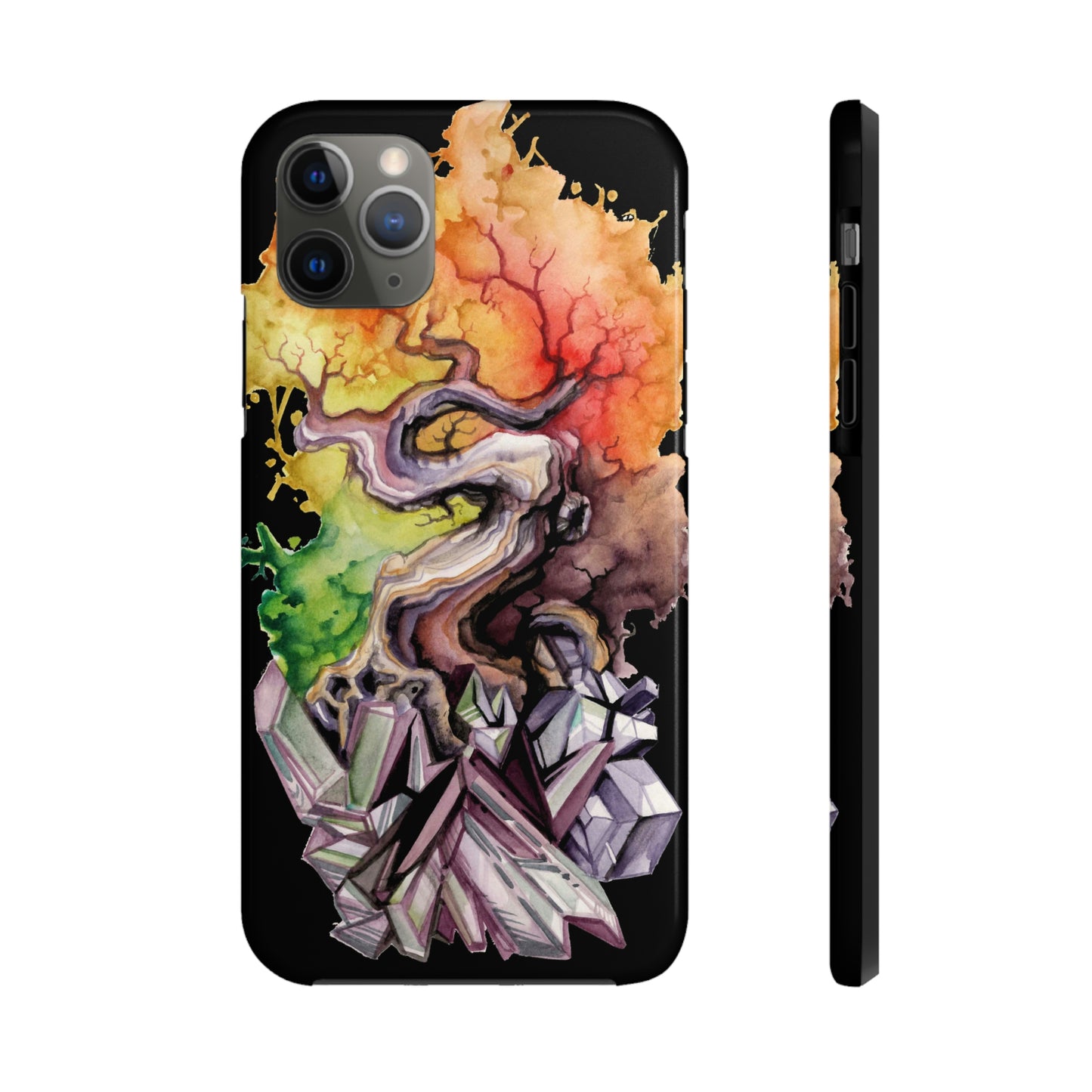 Liquid Trees #3 Tough iPhone Case