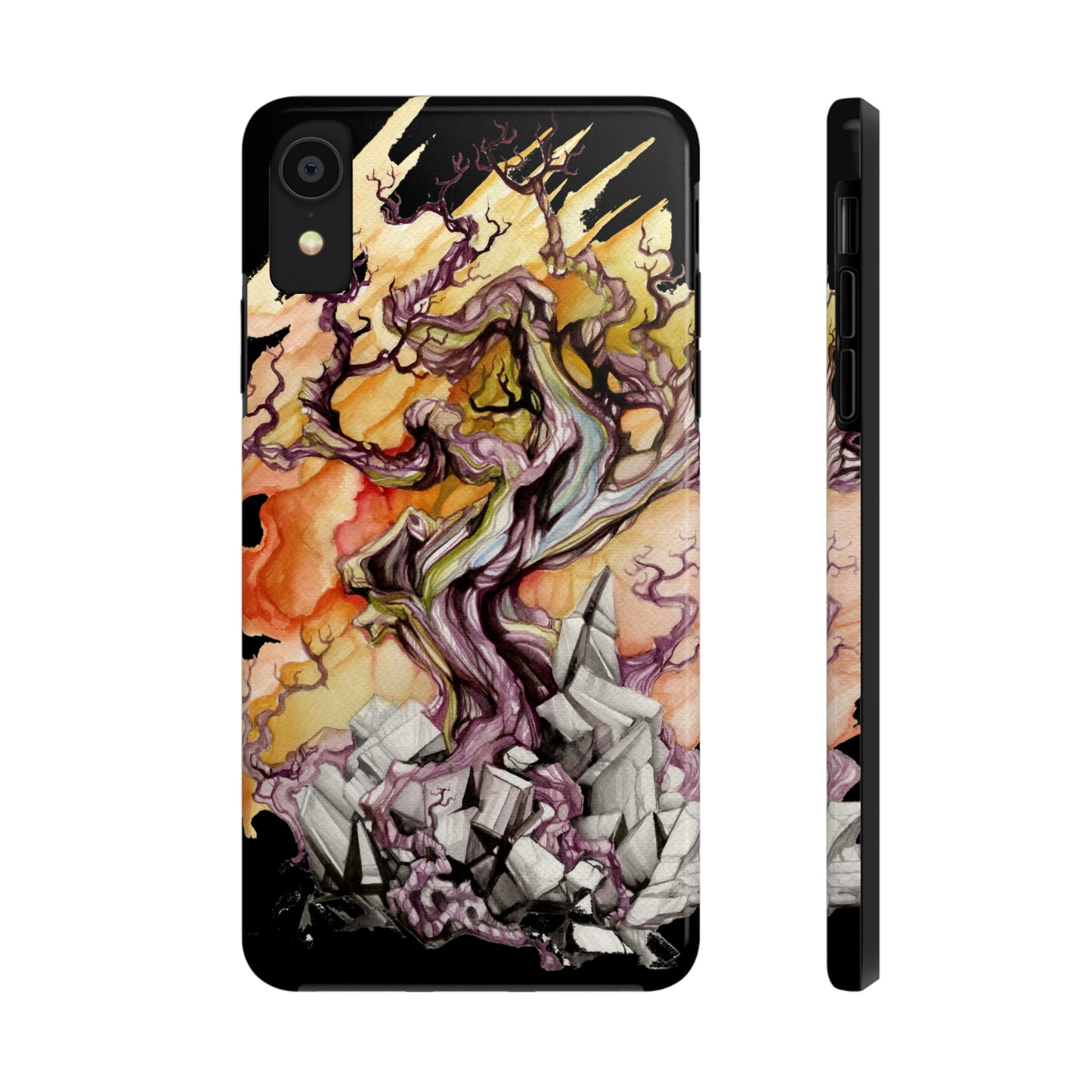 Liquid Trees #8 Tough iPhone Case