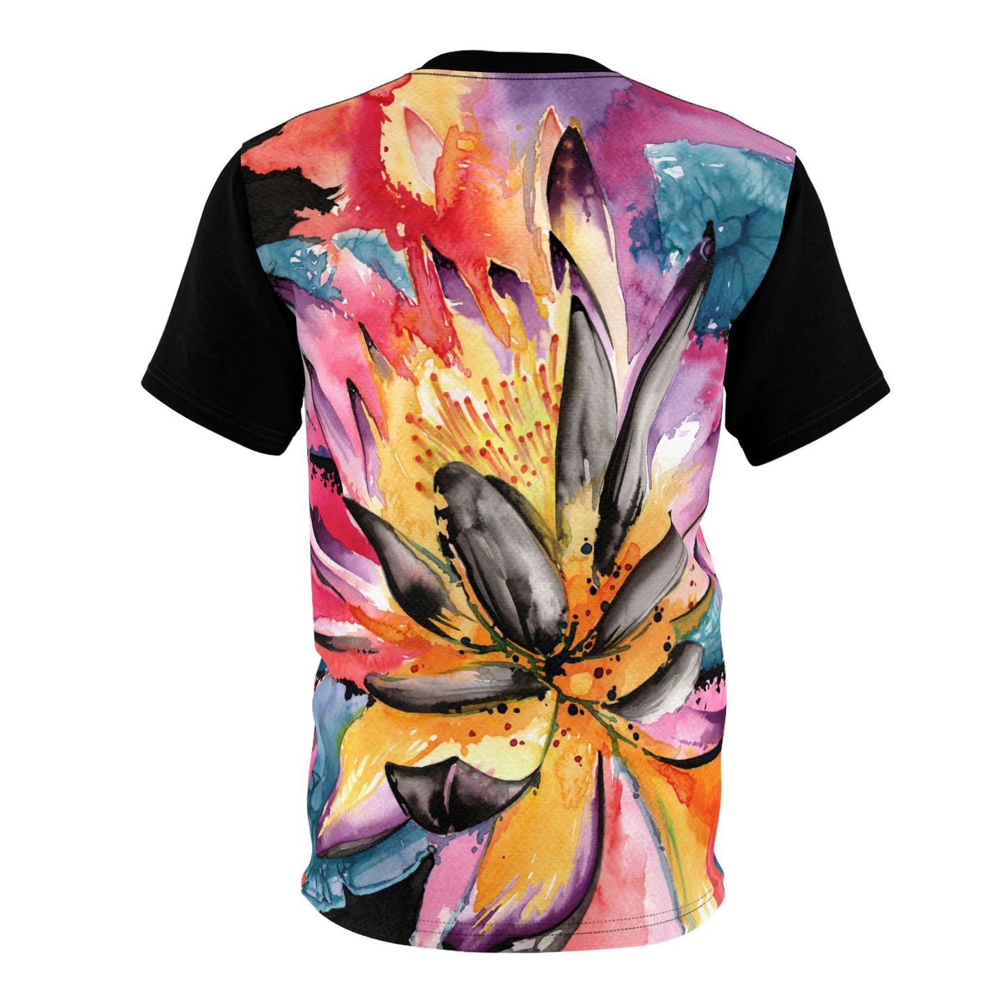 Liquid Flora Water Lily Men's Tee