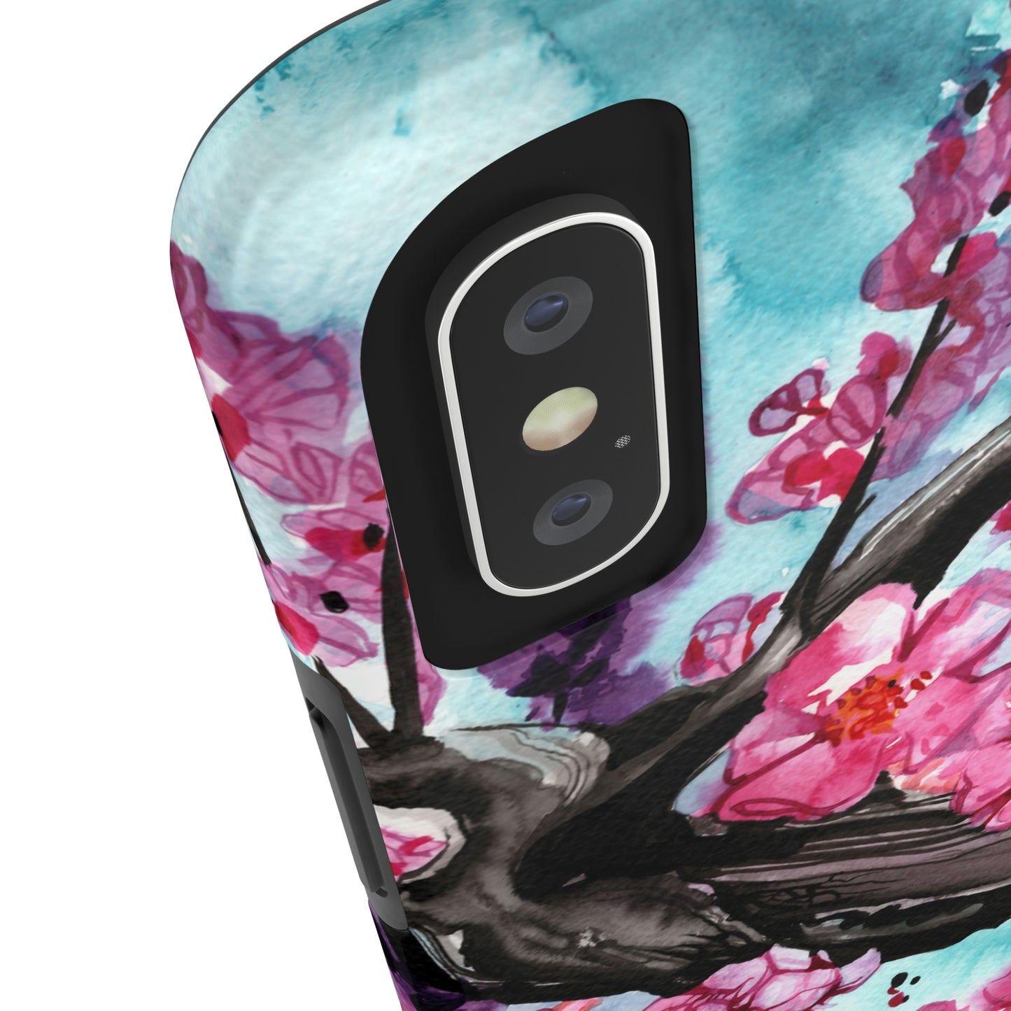 Liquid Flora Cherry Blossom iPhone Tough Case