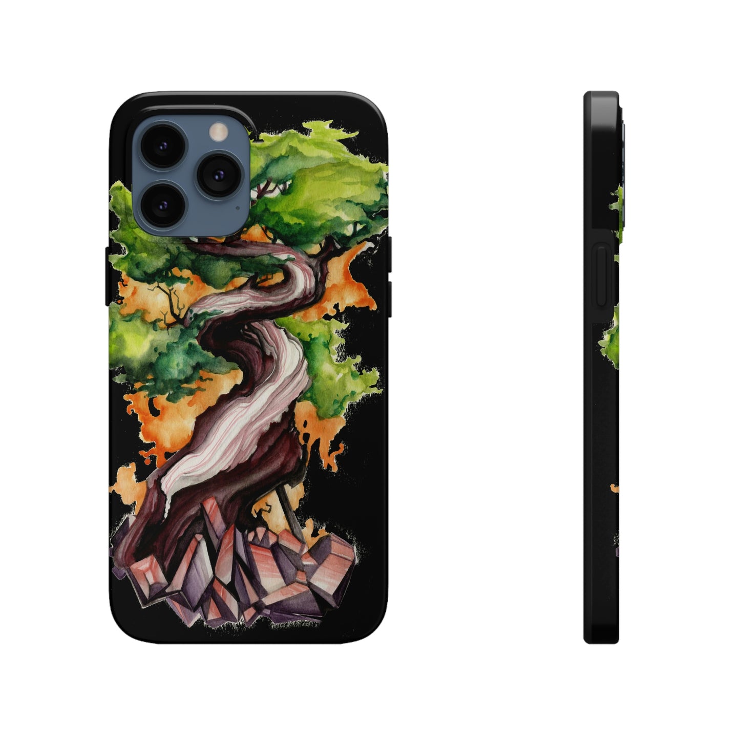 Liquid Trees #2 Tough iPhone Case