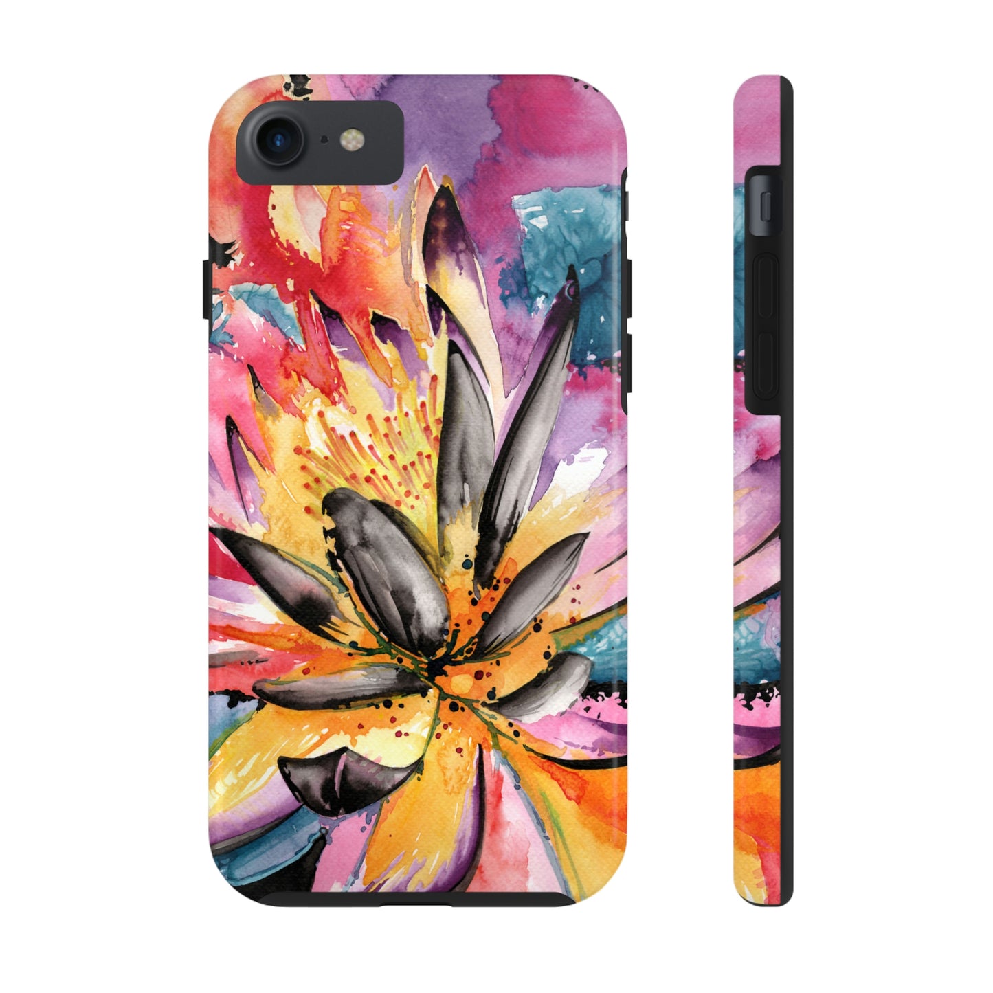 Liquid Flora Water Lily iPhone Case