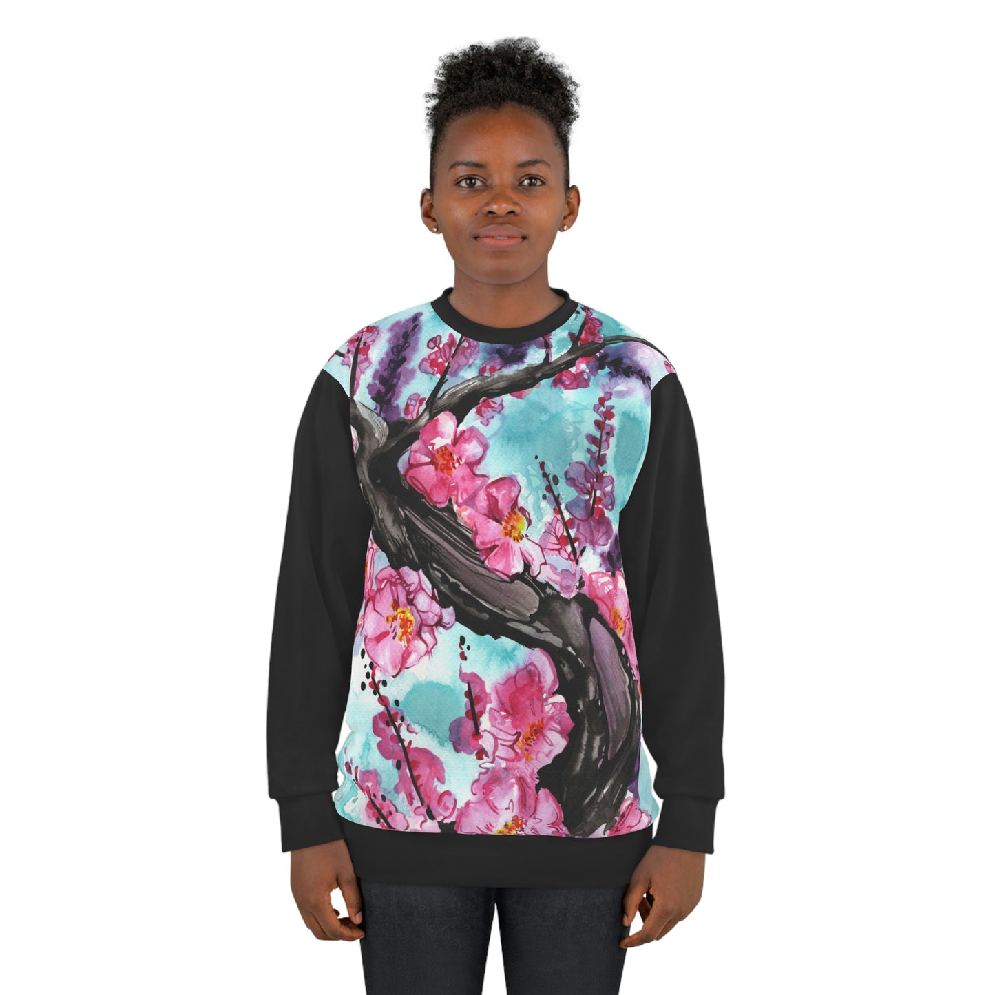 Liquid Flora Cherry Blossom Sweatshirt