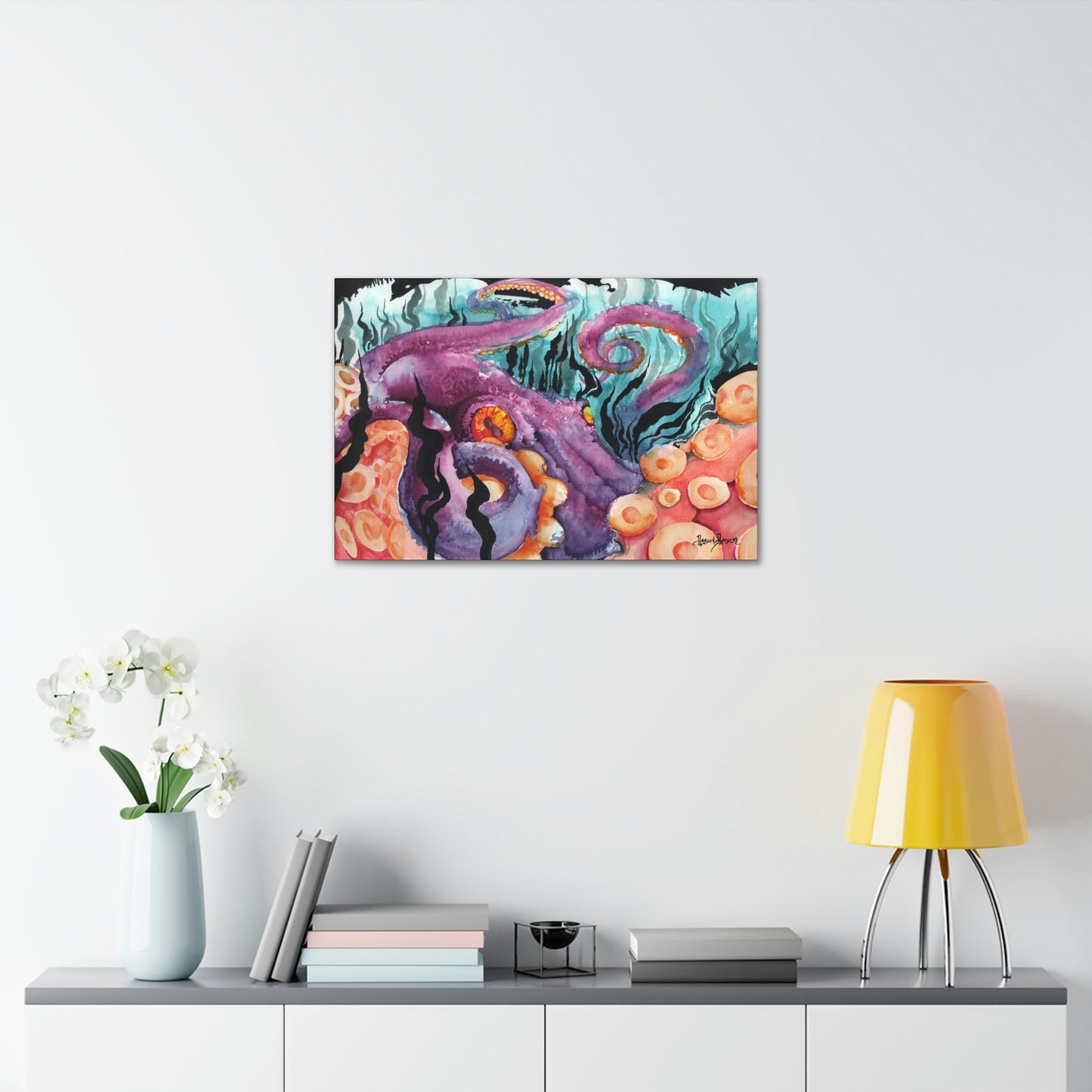 Liquid Deep "Into the Reef" Print on Canvas