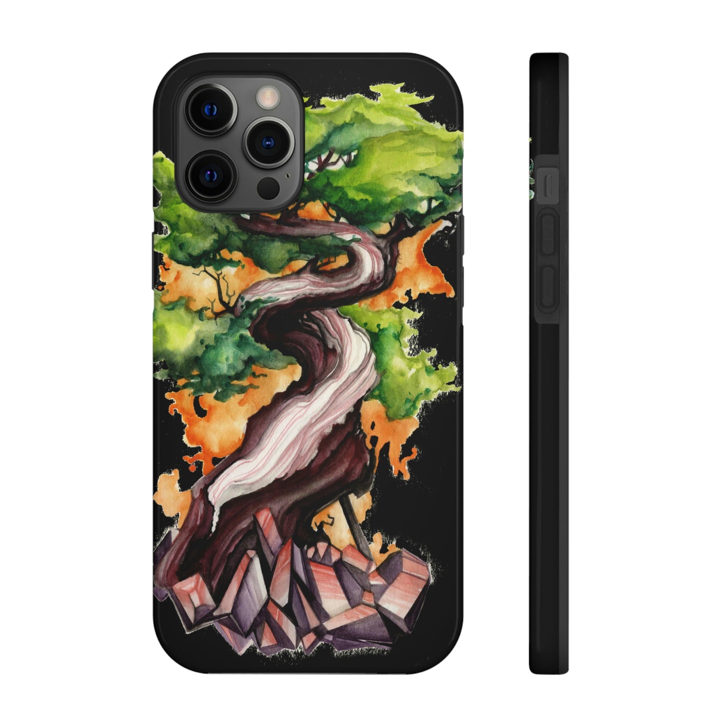 Liquid Trees #2 Tough iPhone Case