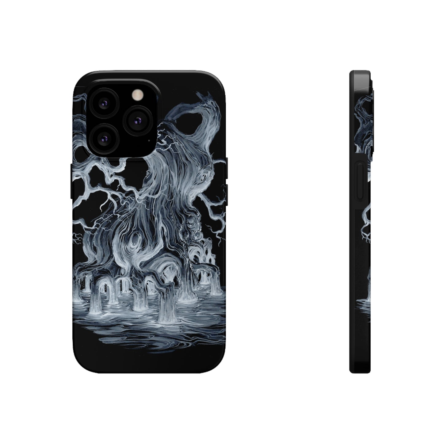 Liquid Trees #4 Tough iPhone Case