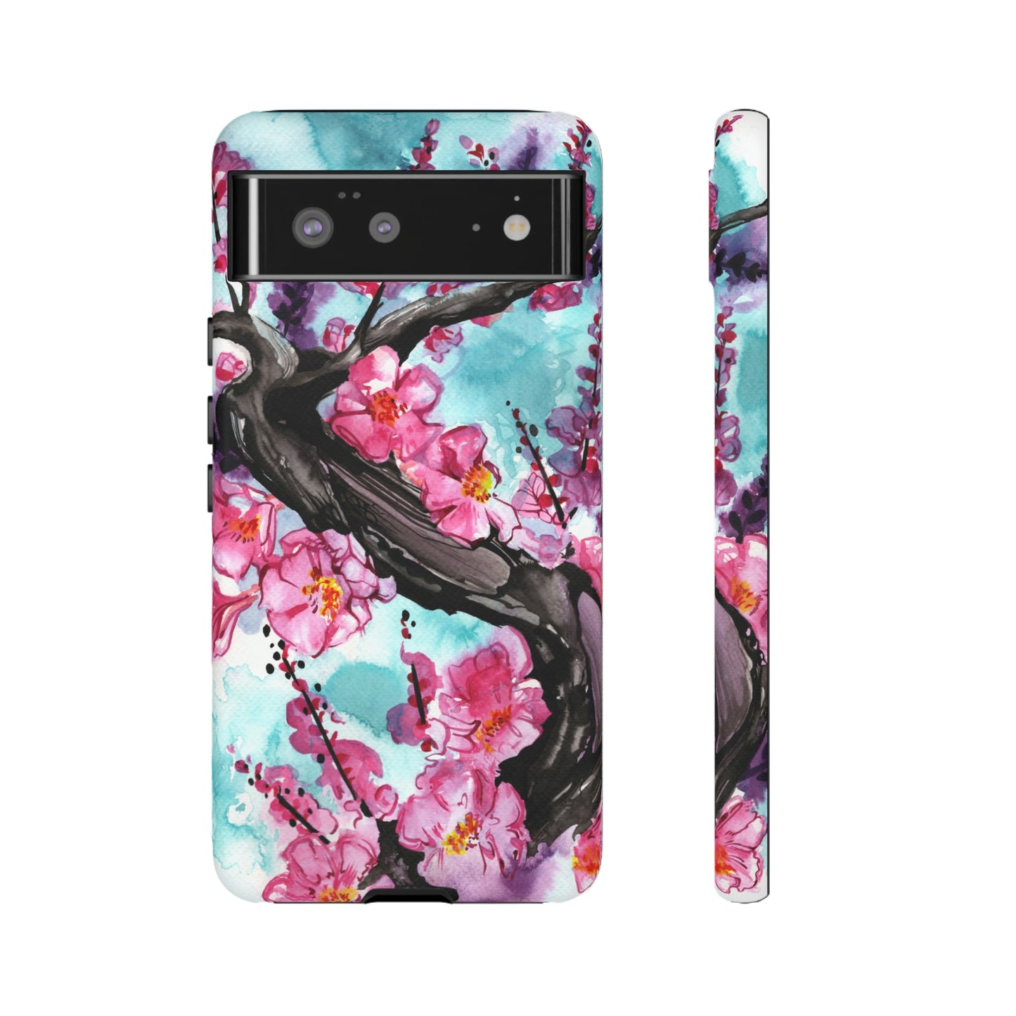 Liquid Flora Cherry Blossom Tough Phone Case