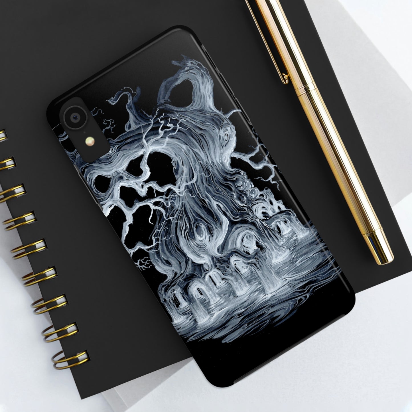 Liquid Trees #4 Tough iPhone Case