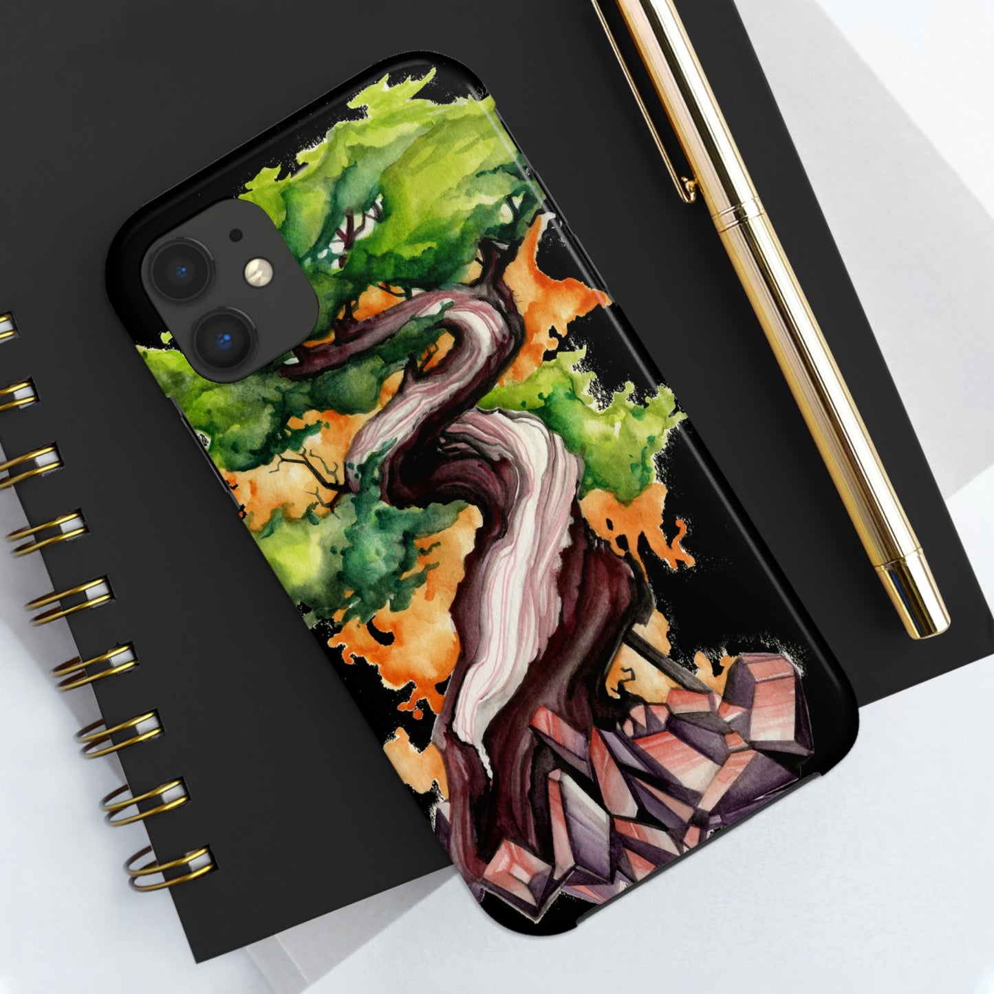 Liquid Trees #2 Tough iPhone Case