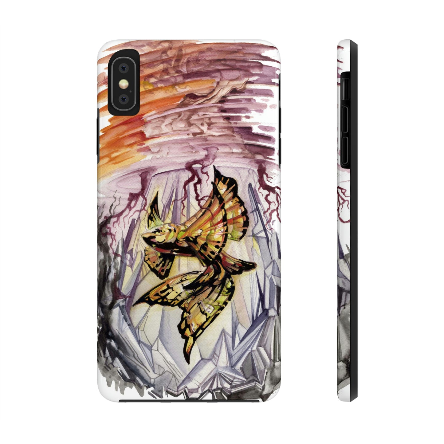 Liquid Trees #9 Tough iPhone Case