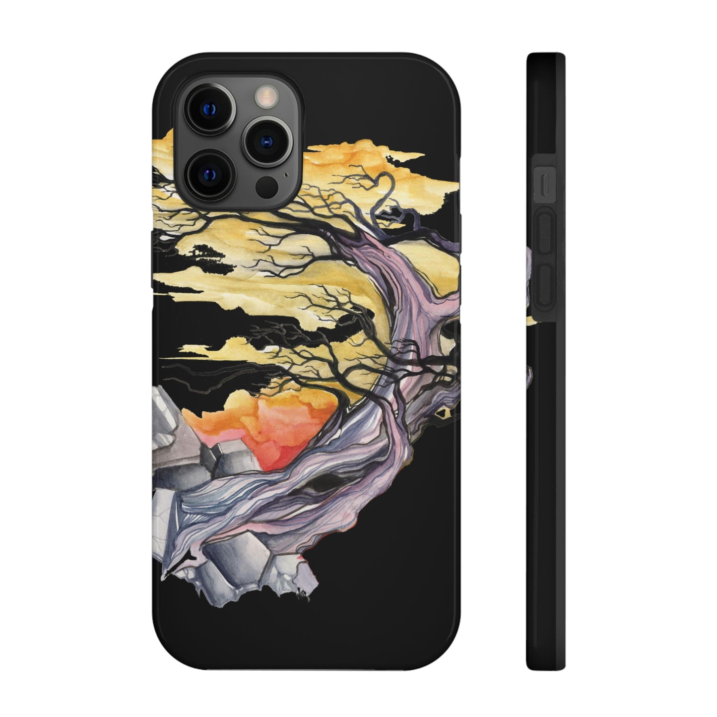 Liquid Trees #7 Tough iPhone Case