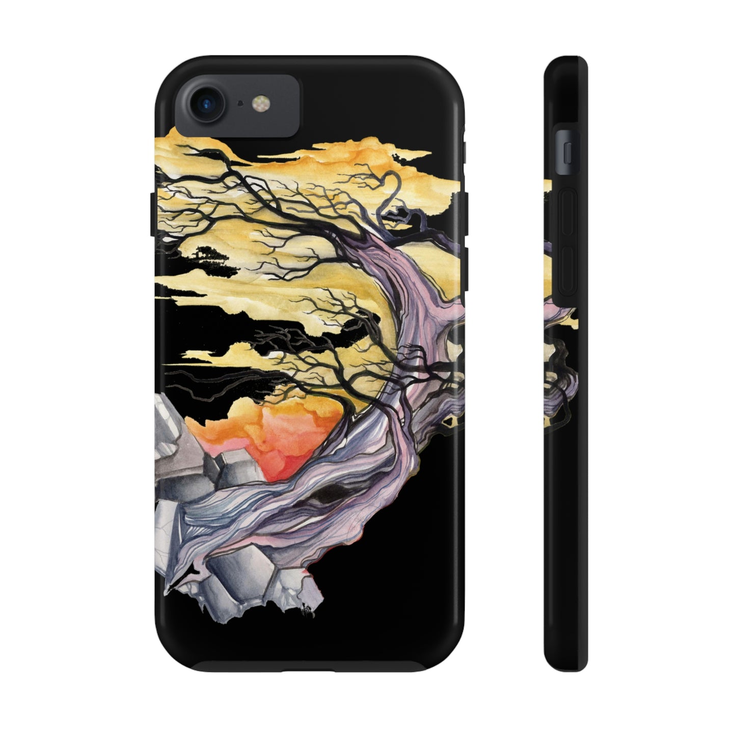 Liquid Trees #7 Tough iPhone Case