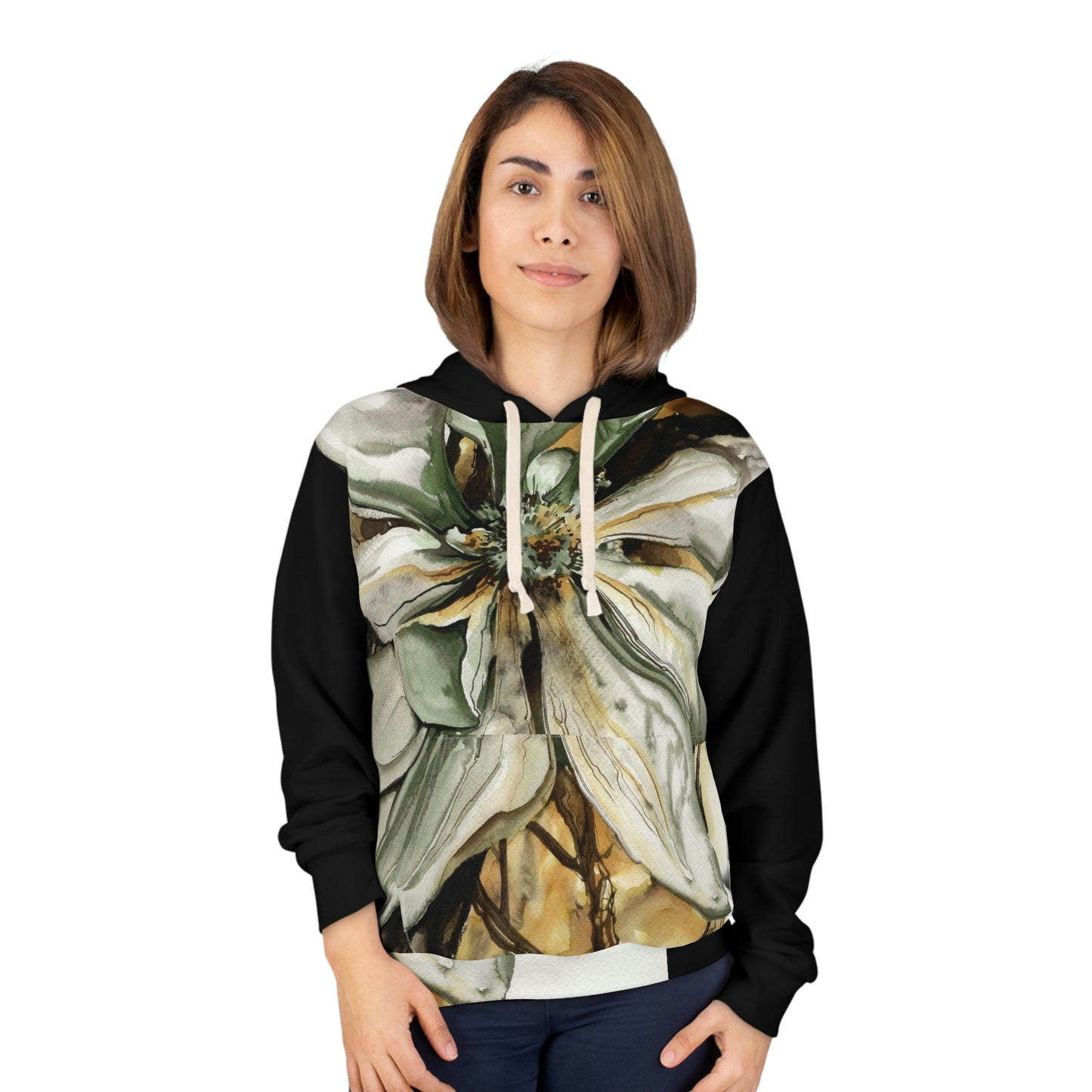 Liquid Flora Magnolia Hoodie