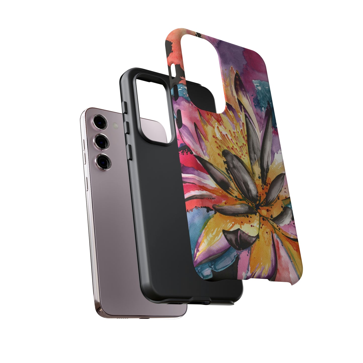 Liquid Flora Water Lily Tough Case