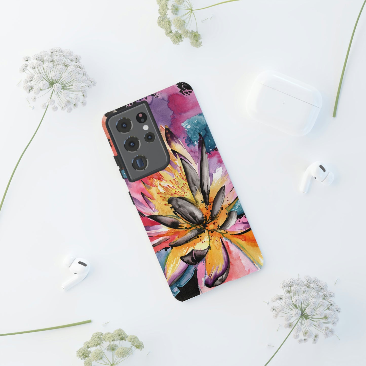 Liquid Flora Water Lily Tough Case