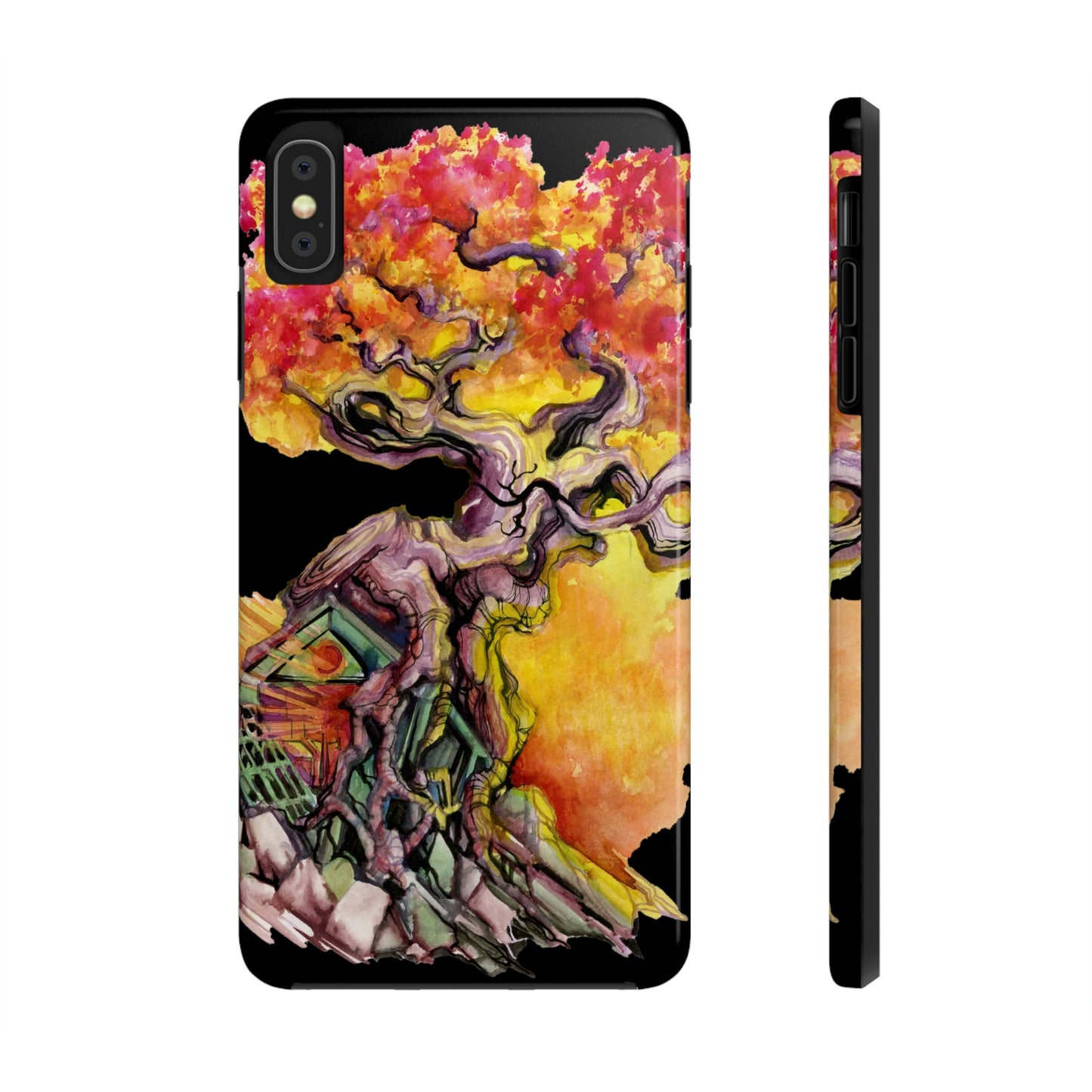 Liquid Trees #10 Tough iPhone Case