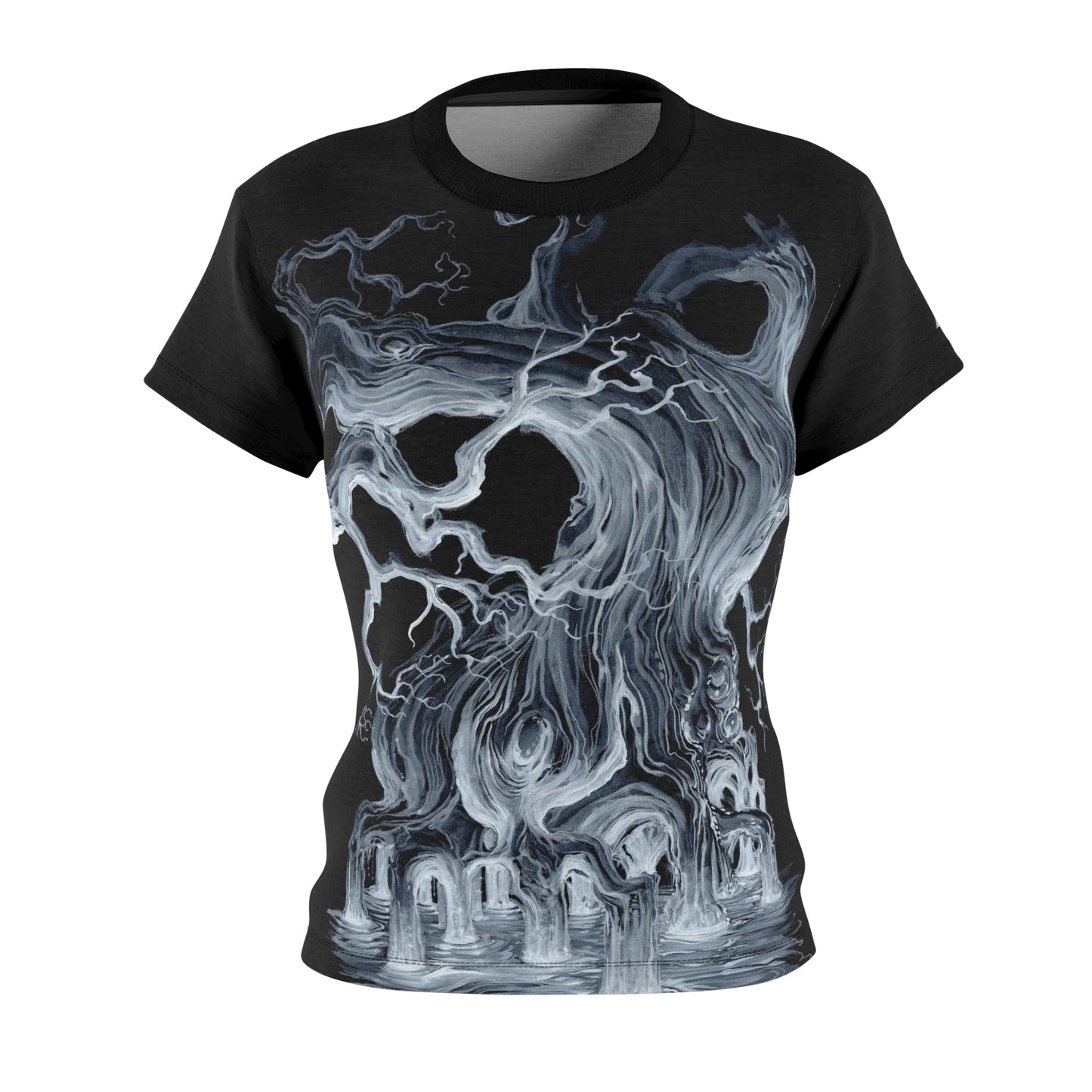 Liquid Trees #4 Women's Tee (Front print)