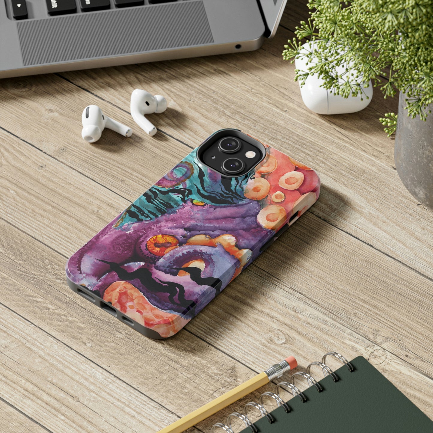 Liquid Deep "Into the Reef" iPhone Tough Case