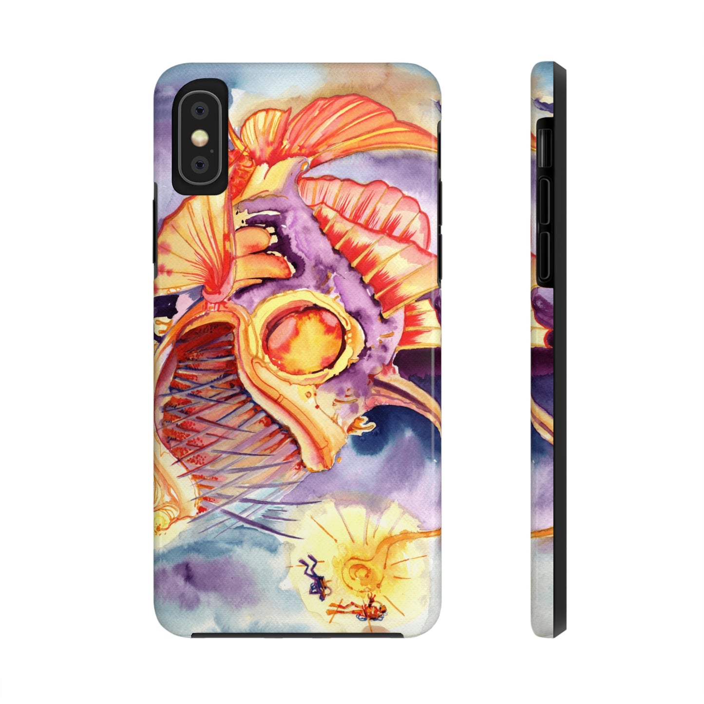 Liquid Deep Angler Fish iPhone Tough Case