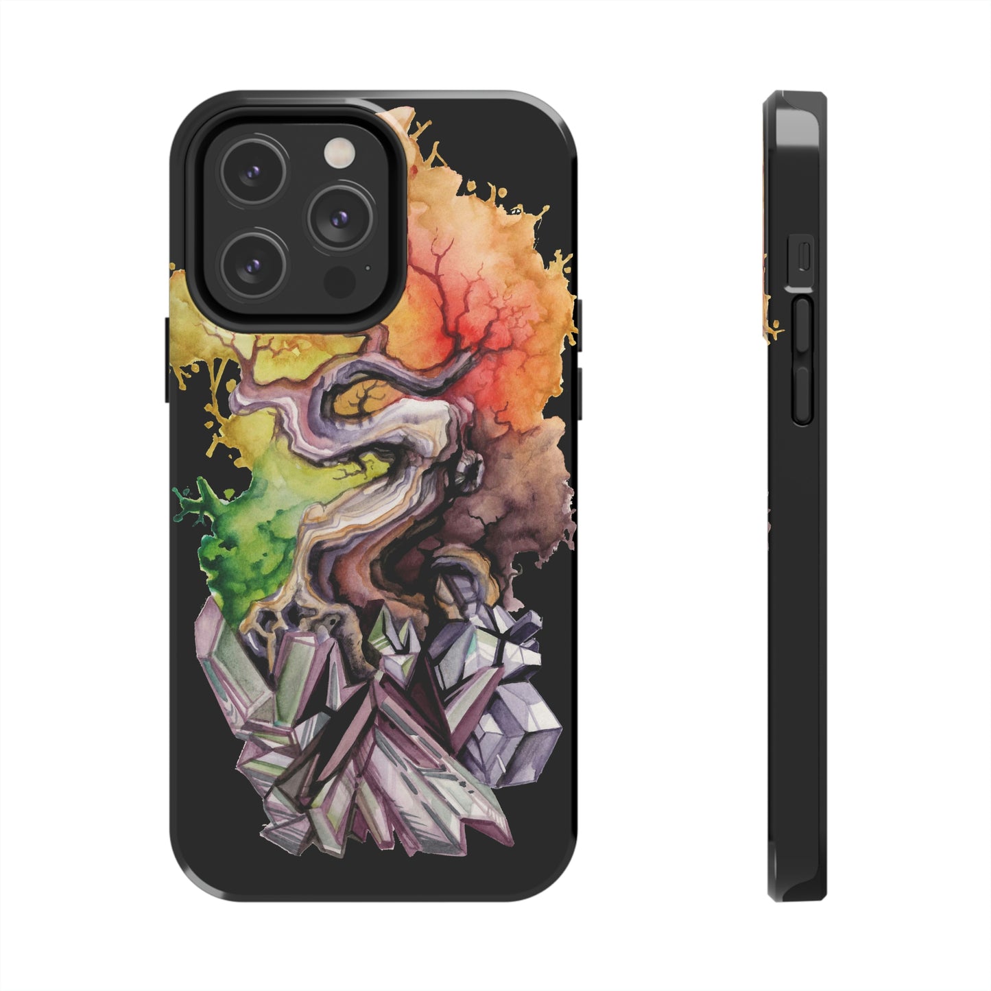 Liquid Trees #3 Tough iPhone Case