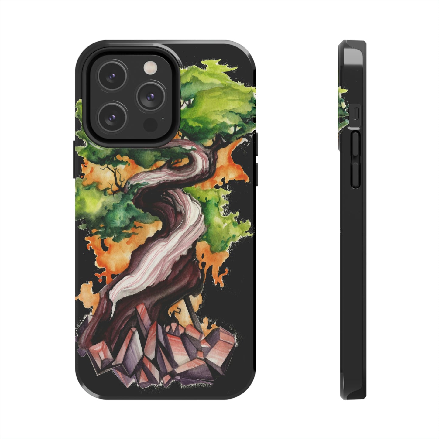 Liquid Trees #2 Tough iPhone Case