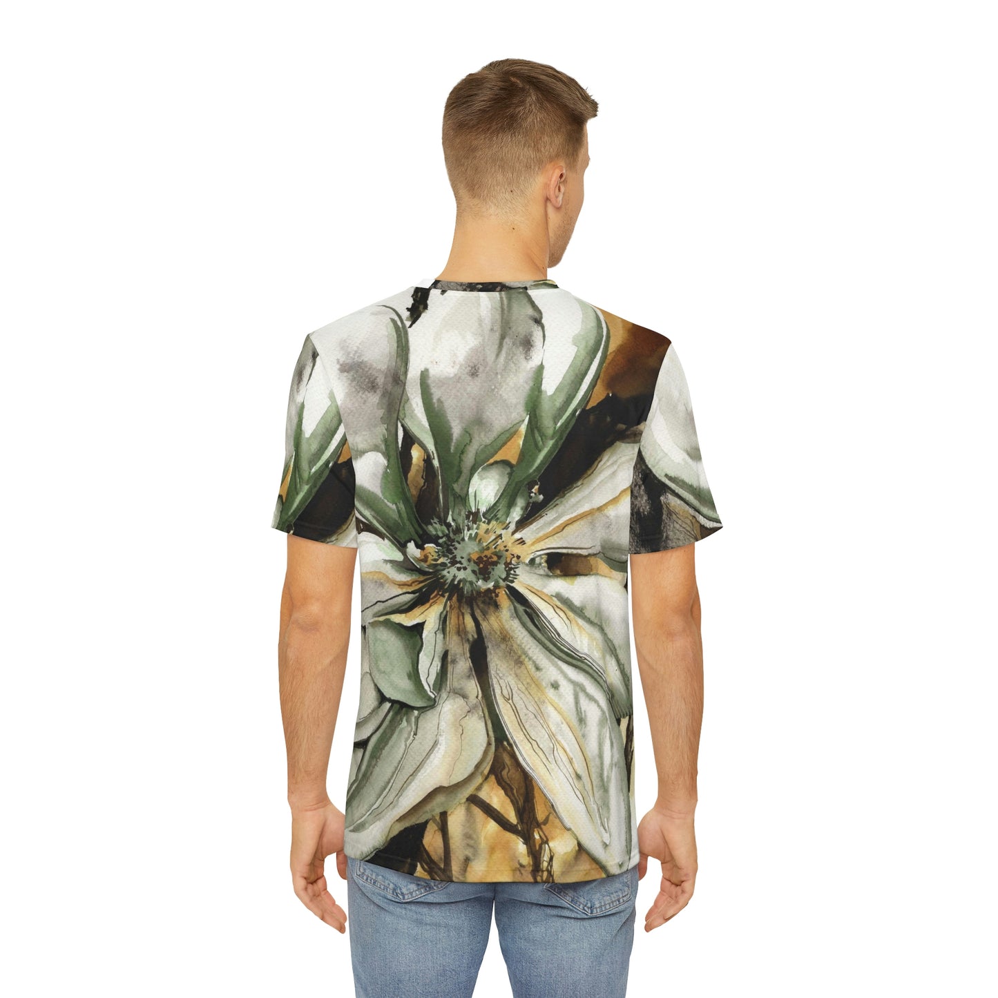 Liquid Flora Magnolia Men's Tee