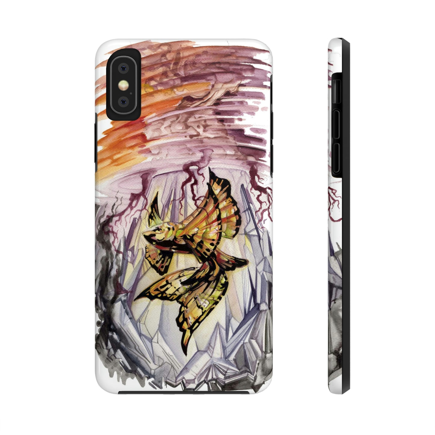 Liquid Trees #9 Tough iPhone Case