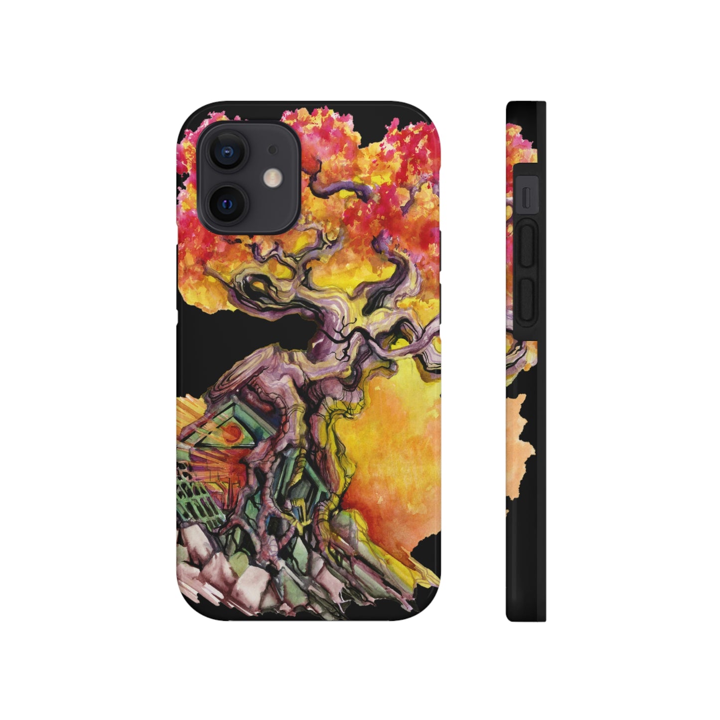 Liquid Trees #10 Tough iPhone Case